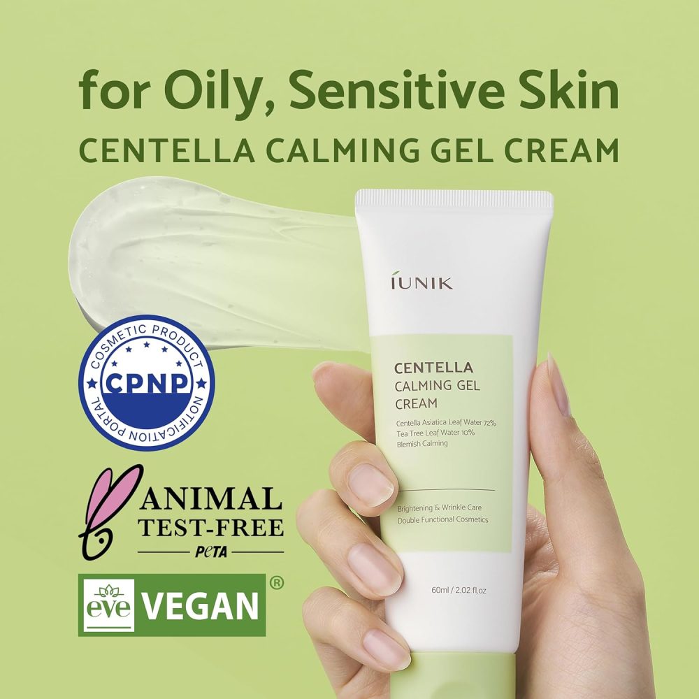 iUNIK Centella Calming Gel Cream 60ml - Image 2