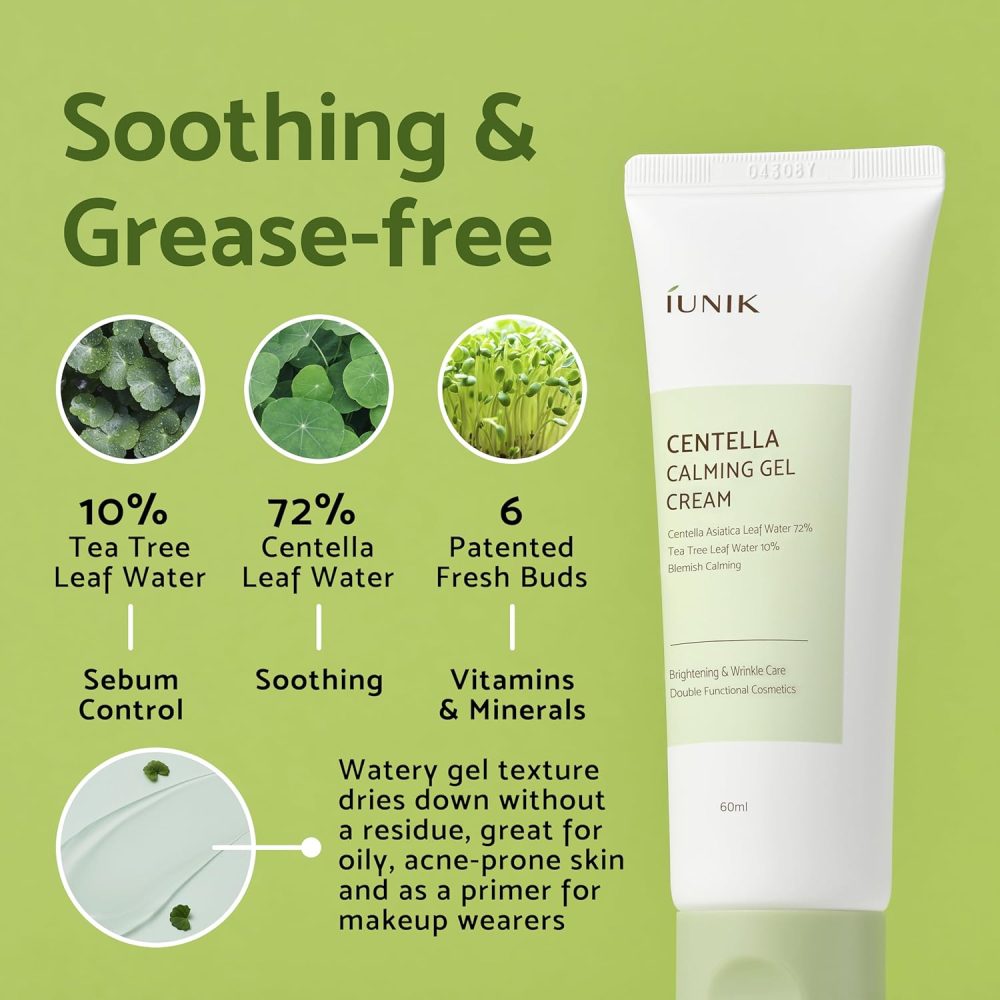 iUNIK Centella Calming Gel Cream 60ml - Image 3